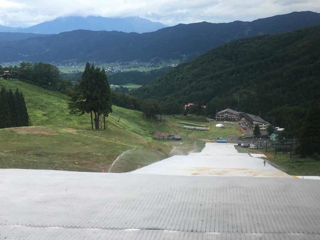 野沢温泉スキー場　サマーゲレンデ