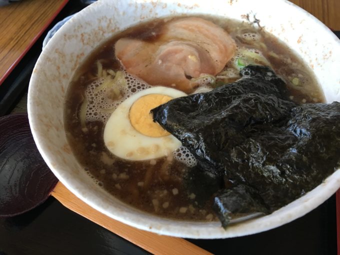 すずらんの湯のラーメン