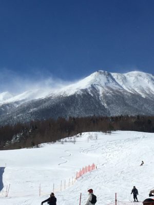 開田高原マイアスキー場のパウダー