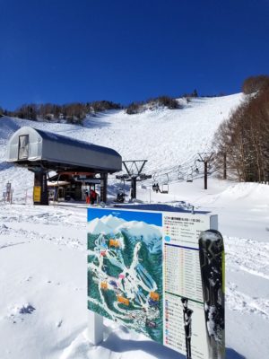 Mt.乗鞍スノーリゾートの大斜面